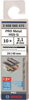 Bosch 10Metallbohrer HSS-G    2608585475 