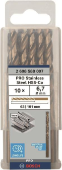 Bosch 10Metallbohrer HSS-Co   2608588097 