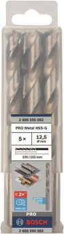 Bosch 5Metallbohrer HSS-G DIN 2608595082 