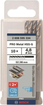 Bosch 10Metallbohrer HSS-G    2608595334 