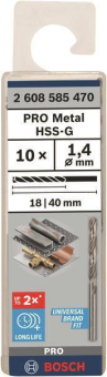 Bosch 10Metallbohrer HSS-G    2608585470 