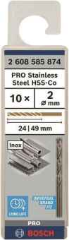 Bosch 10Metallbohrer HSS-Co   2608585874 