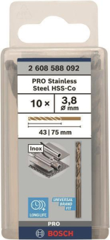 Bosch 10Metallbohrer HSS-Co   2608588092 