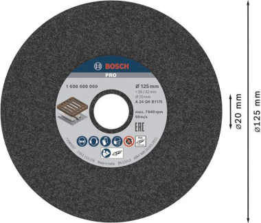 Bosch Schleifscheibe          1608600069 