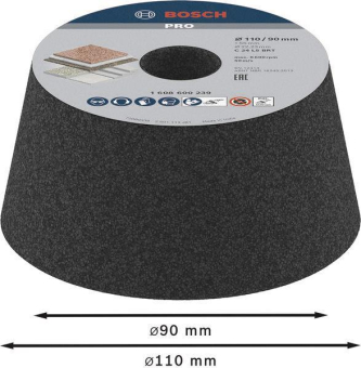 Bosch Schleiftopf konisch     1608600239 