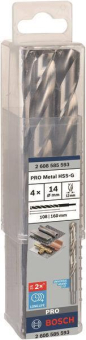 Bosch 4Metallbohrer HSS-G DIN 2608585593 