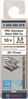 Bosch 10Metallbohrer HSS-Co   2608585879 