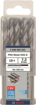 Bosch 10Metallbohrer HSS-G    2608585502 