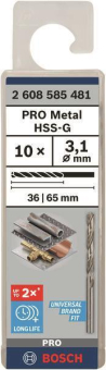 Bosch 10Metallbohrer HSS-G    2608585481 