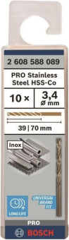 Bosch 10Metallbohrer HSS-Co   2608588089 