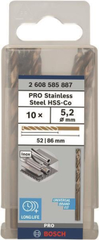 Bosch 10Metallbohrer HSS-Co   2608585887 