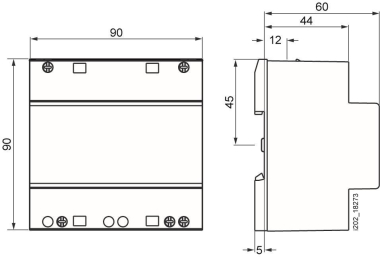 Siemens 4AC37401 Sich.Transformator 24VA 
