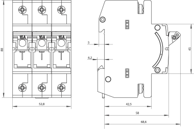 SIEM Minized-Sich.         5SG7631-0KK06 