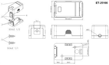 EFB Keystone Verteilerbox AP    ET-25168 