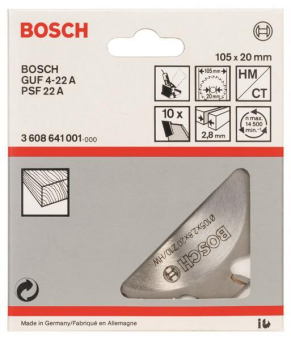 Bosch Scheibenfräser 10 20mm  3608641001 