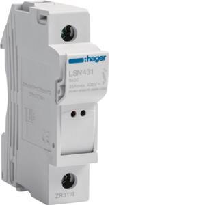 Hager Sicherungselement 1P 25A    LSN431 