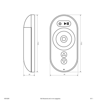 EVN Funkhandsender -IP20 -       HS-RGBW 