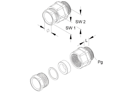 Kleinhuis Kabelverschraubung      250/09 