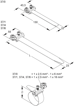HKL Erdbandsch.1/8"-3/8"            37/0 