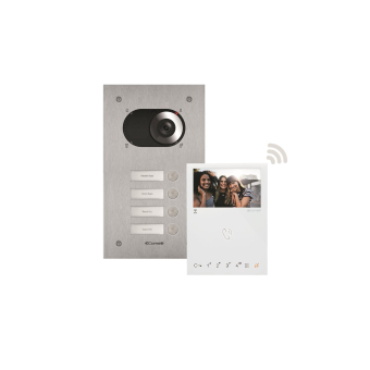 Comelit KVS2014 Vierfamilienhauskit 