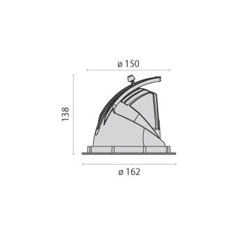 PIL LED-Einbaustrahler     8434184253310 