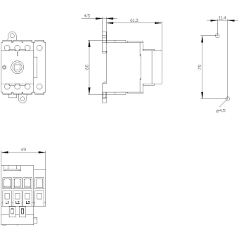 Siemens 3LD33100TL05       3LD3310-0TL05 