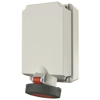 Mennekes 63A5P 6H400V Wanddose     5519A 
