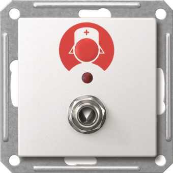 Merten Ruftaster+Steckdose  MEG4847-0319 