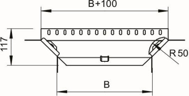 OBO RAA 620 FS Anbau-Abzweigstück m.2 