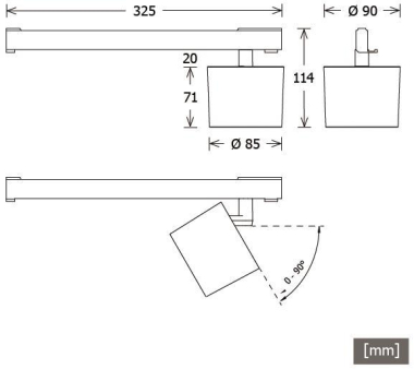 LTS ORYO-T 203.930.25/DALI-EU     667878 