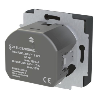 BJ SCHUKO -/USB-A+C    20 EUCB2USBAC-885 