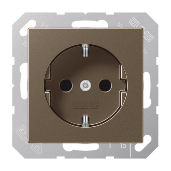 Jung SCHUKO Steckdose o.Kralle  A1520NMO 