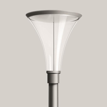 BEGA E-Aufsatzleuchte silber    77135AK4 