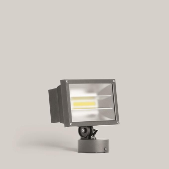 BEGA Scheinwerfer silber 4000K  77537AK4 