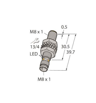 Turck Induktiver      BI2-M08-AP6X-V1131 