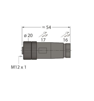 TURCK Zubehör für              B8151-0/9 