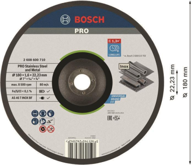 Bosch Trennscheibe gekröpft   2608600710 