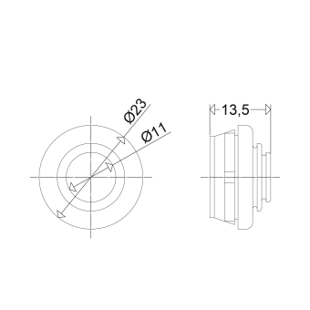 SCHUCH 2510 Verschlussstopfen  900629000 