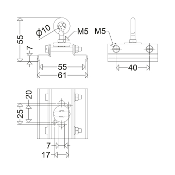 SCHUC Schaukelhaken TRS 1000  TRS 1000 S 