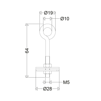 SCHUC Ringschraubenbefestigung      183H 