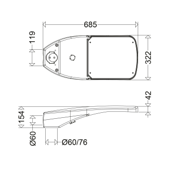 SCHUCH 47 3203 RFLU LED-       470020004 