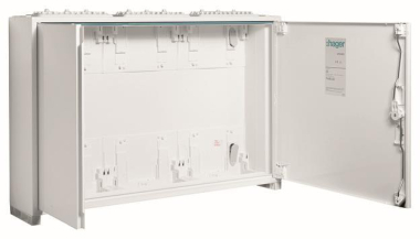 Hager Feldverteiler AP univ. IP44 FWB33D 