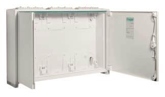 Hager Feldverteiler AP univ. IP44 FWB33D 