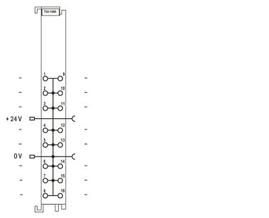 WAGO 750-1606 Potentialvervielfältigung, 