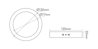 Nobile LED Panel Aufbau 120 R 1560770412 