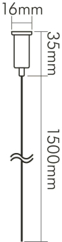 NOBIL Seilabhängung für LED   1560960000 