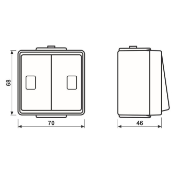JG APWG WG 600 Doppeltaster         639W 