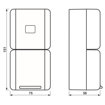 JG SCHUKO-Steckdose m.Taster WG 800 871W 