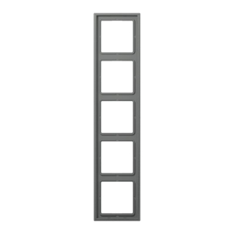 JG Rahmen 5fach Aluminium       AL2985AN 