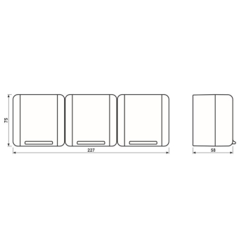 JG APWG WG 800 Schuko-Steckdose    8230W 